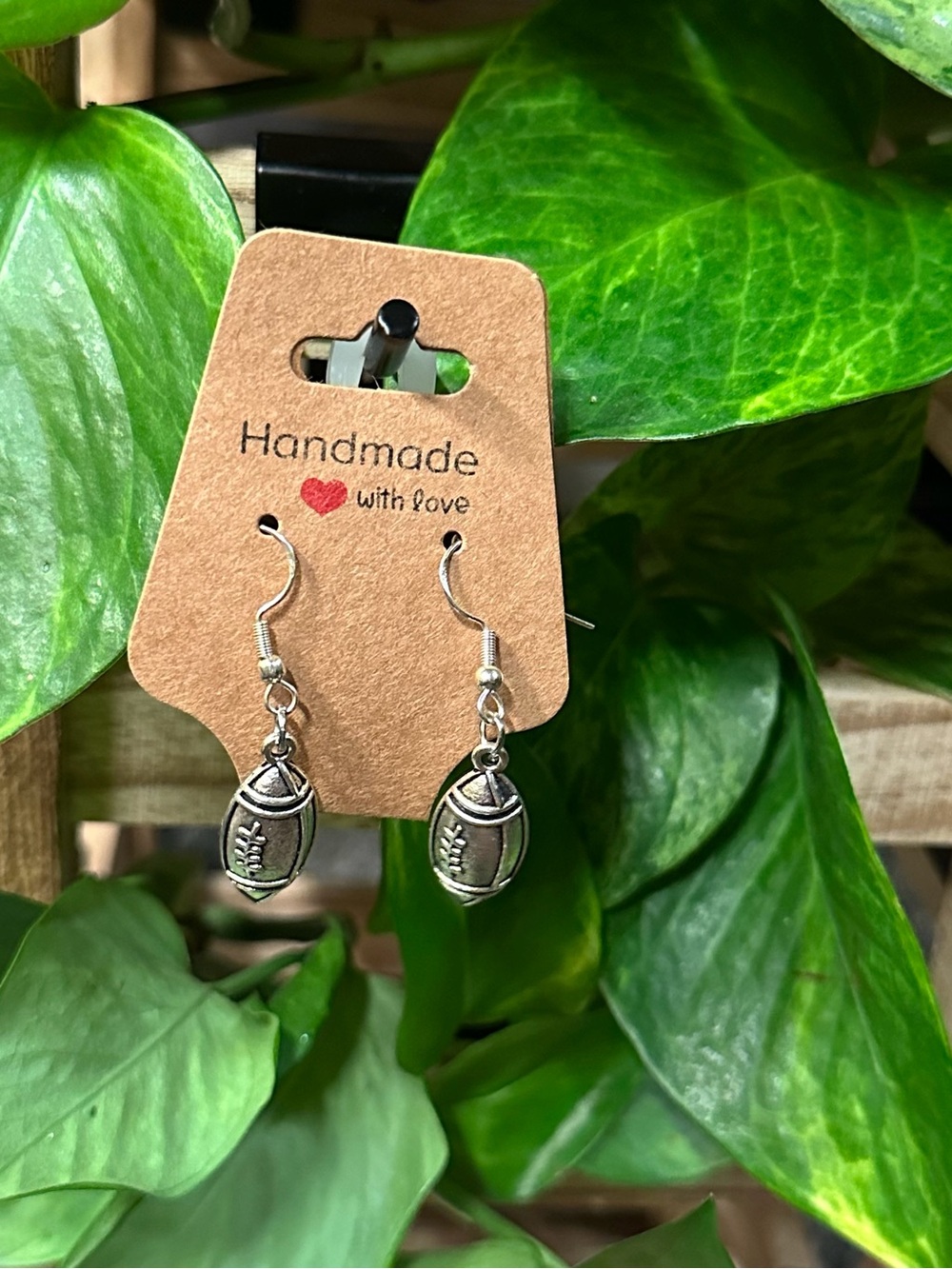 🏈✨ Football Fashion Hook Earrings | Lightweight Football Fan Jewelry ✨🏈